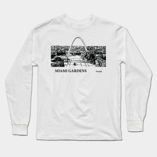 Miami Gardens Florida Long Sleeve T-Shirt